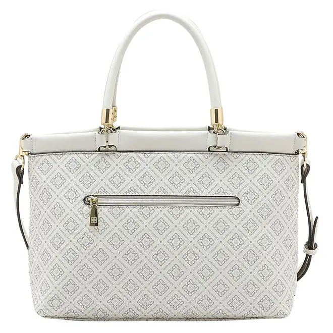 Bolsa de Mão Feminina Chenson Monograma Off White 3485465