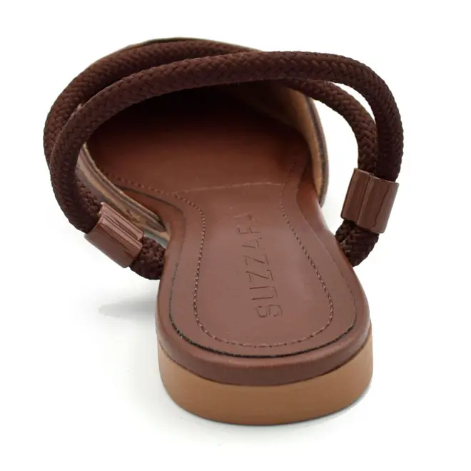 Sapatilha Slingback Feminina Suzzara Marrom 373359