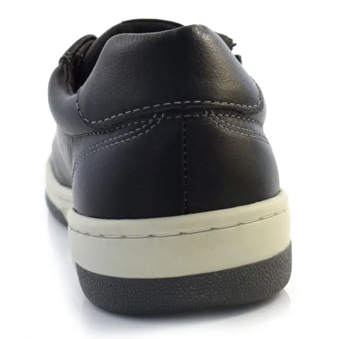 Sapatênis Masculino de Couro Ferracini Vox Preto 8052