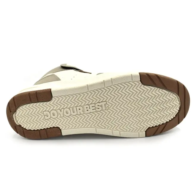 Tênis de Cano Alto Masculino Ollie Alpha 4 Bege ALPHA 4