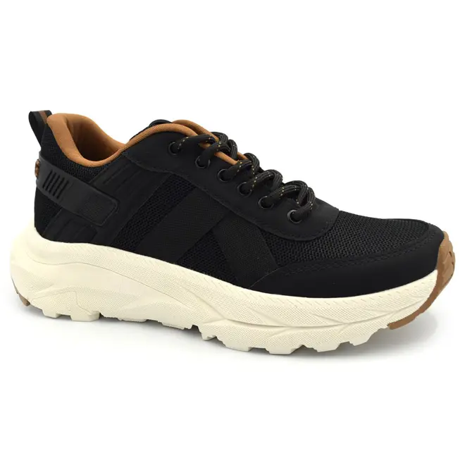 Tênis Casual Masculino Ollie Stones 2 Preto STONES 2
