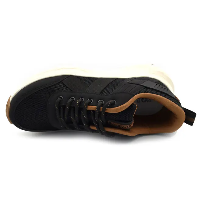 Tênis Casual Masculino Ollie Stones 2 Preto STONES 2