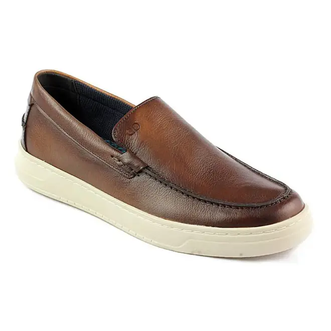 Mocassim Democrata Stage Hi-Soft Masculino Marrom