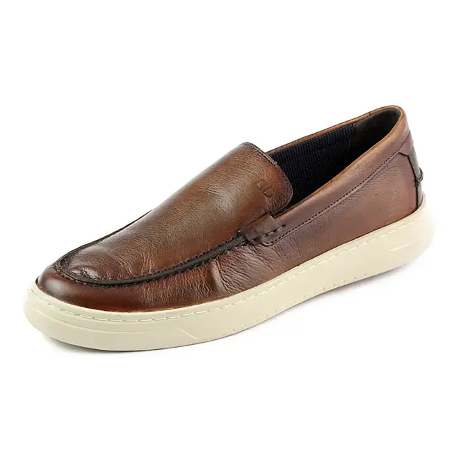 Mocassim Democrata Stage Hi-Soft Masculino Marrom