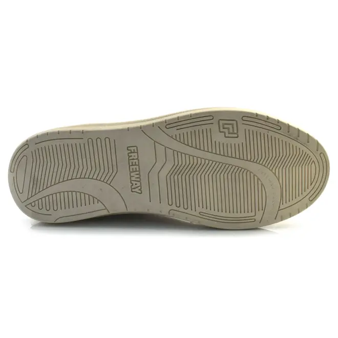 Tênis Casual de Couro Masculino Free Way Off White DUO02