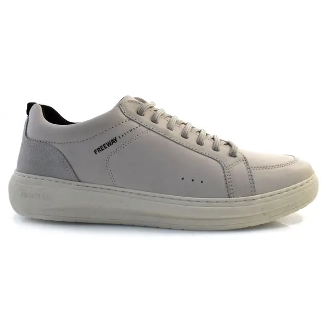 Tênis Casual de Couro Masculino Free Way Off White DUO02