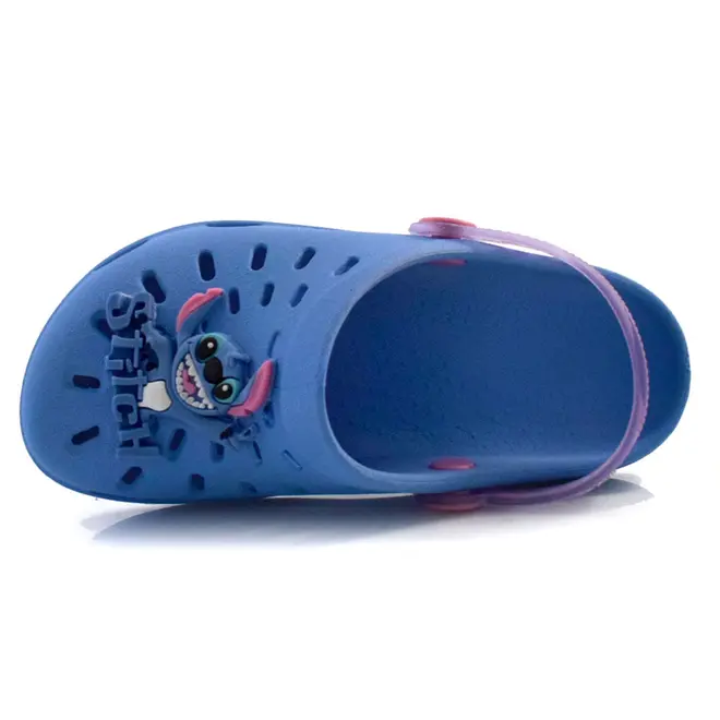 Babuche Infantil Stitch Grendene Disney Urban Azul 23197