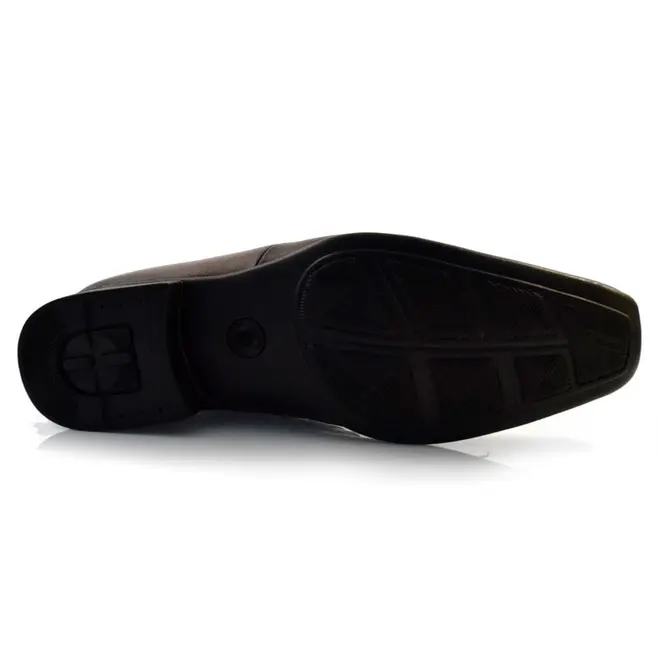 Sapato Social de Couro Jota Pe Air Vinitti Marrom 77605