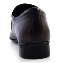 Sapato Social de Couro Jota Pe Air Vinitti Marrom 77605