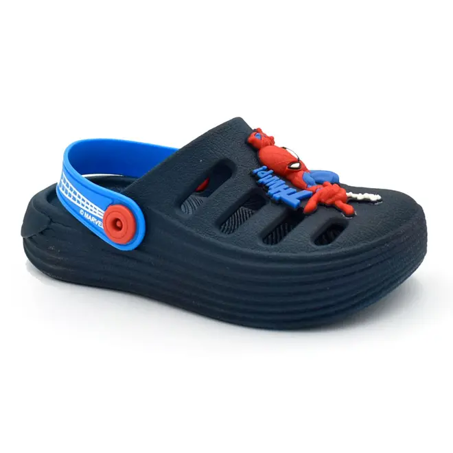 Babuche de Menino Grendene Marvel Kicks do 23 ao 33 Azul 23424