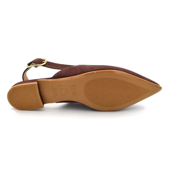 Sapatilha Slingback Feminina Vizzano Marrom 1206.1016.5881
