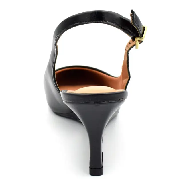 Scarpin Slingback Anabela Vizzano Preto 1483.101.31310