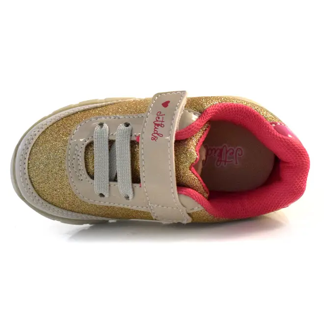 Tênis Infantil Jet Kids do 18 ao 24 Bege 15.125