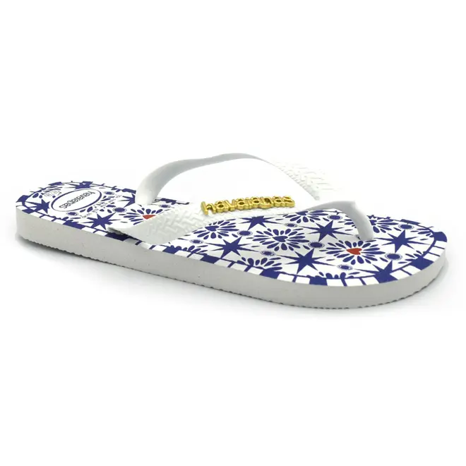 Chinelo Havaianas Feminino Top São Luis Branco 4150742