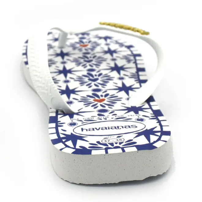 Chinelo Havaianas Feminino Top São Luis Branco 4150742