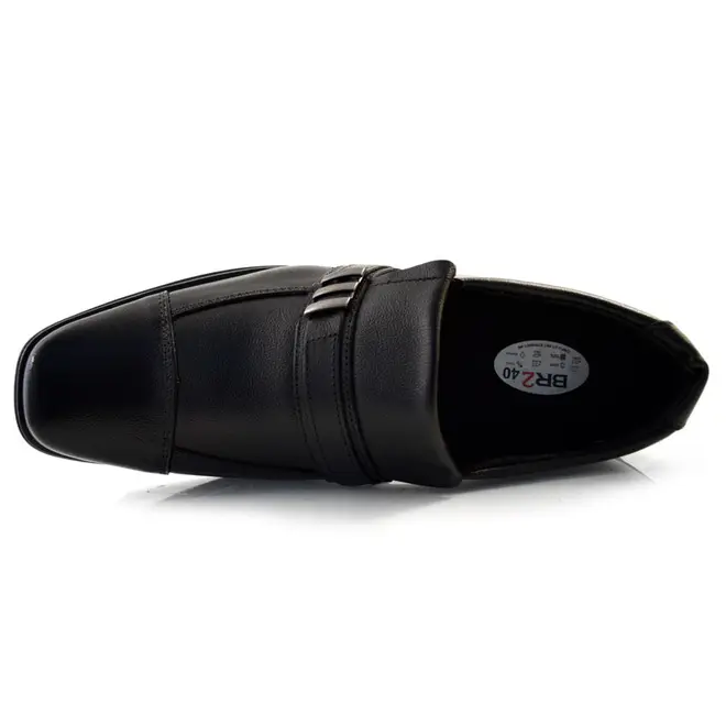 Sapato Social de Couro Masculino BR2 Preto 934