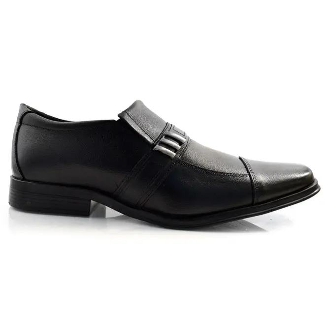 Sapato Social de Couro Masculino BR2 Preto 934