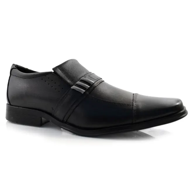 Sapato Social de Couro Masculino BR2 Preto 934