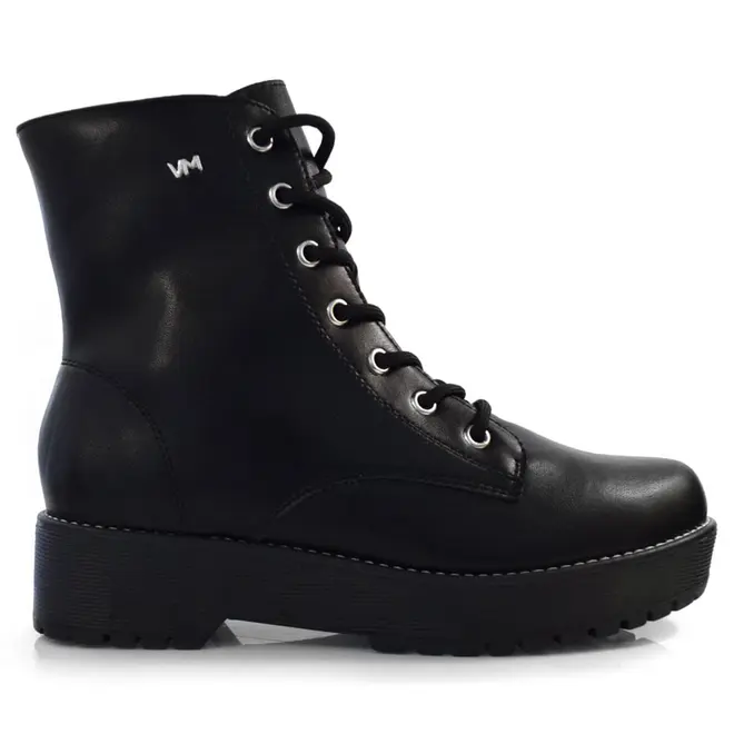 Coturno Feminino Via Marte Preto 004-001-81