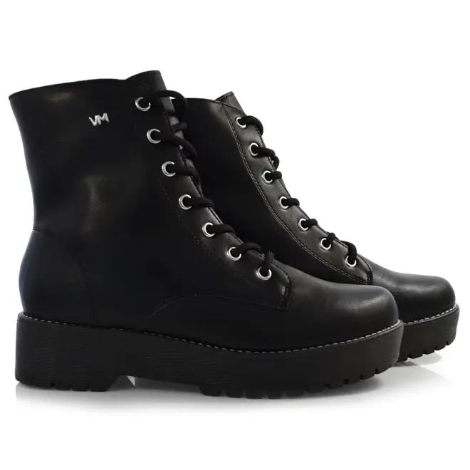 Coturno Feminino Via Marte Preto 004-001-81