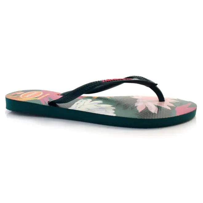 Chinelo Feminino Havaianas Slim Summer Bliss Verde 4149813