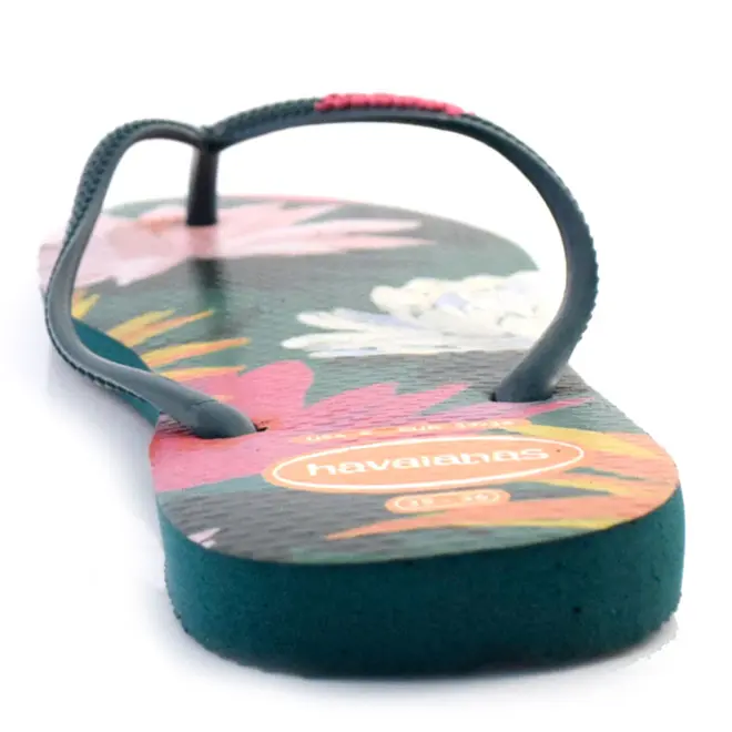 Chinelo Feminino Havaianas Slim Summer Bliss Verde 4149813