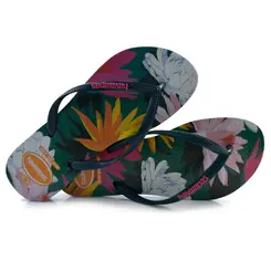 Chinelo Feminino Havaianas Slim Summer Bliss Verde 4149813