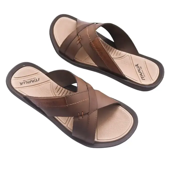 Chinelo Slide Itapuã Masculino Tabaco