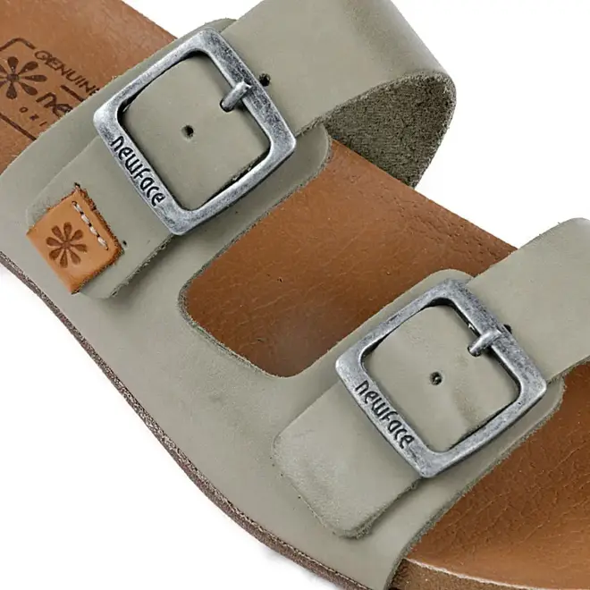 Tamanco Flat New Face Feminino Sálvia