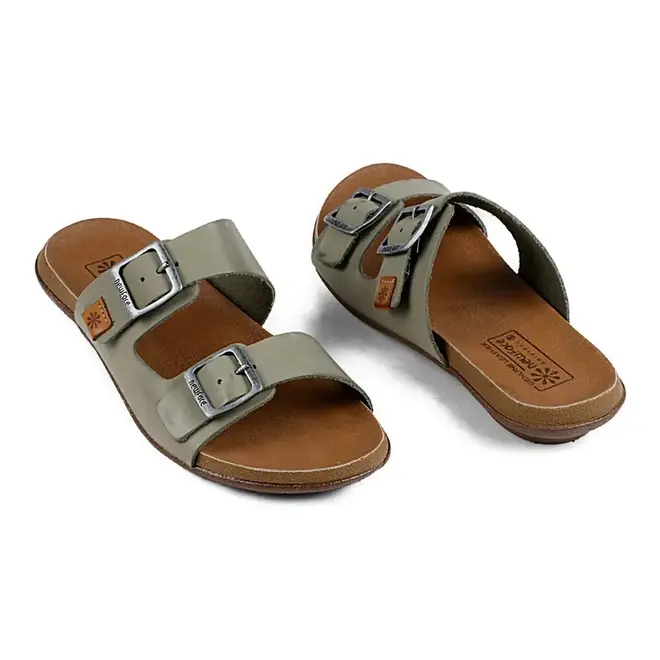 Tamanco Flat New Face Feminino Sálvia