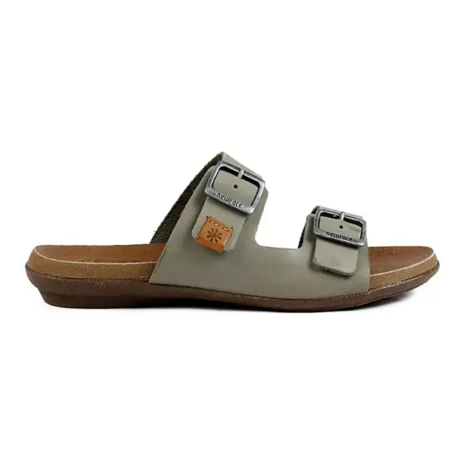 Tamanco Flat New Face Feminino Sálvia