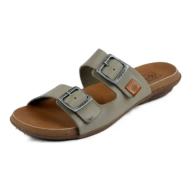 Tamanco Flat New Face Feminino Sálvia