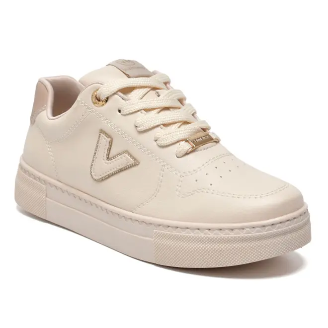 Tênis Casual Feminino Via Marte Creme 138-020-04