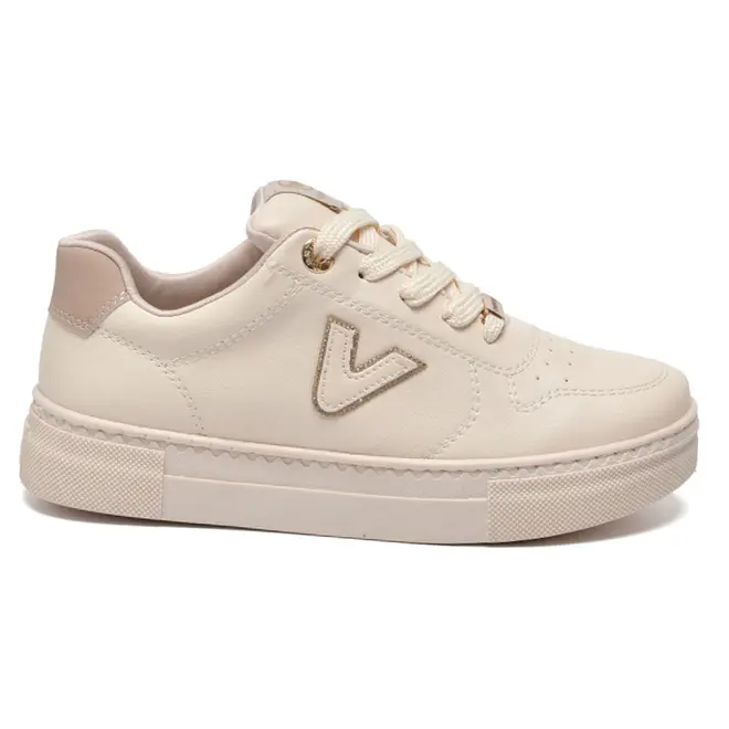 Tênis Casual Feminino Via Marte Creme 138-020-04