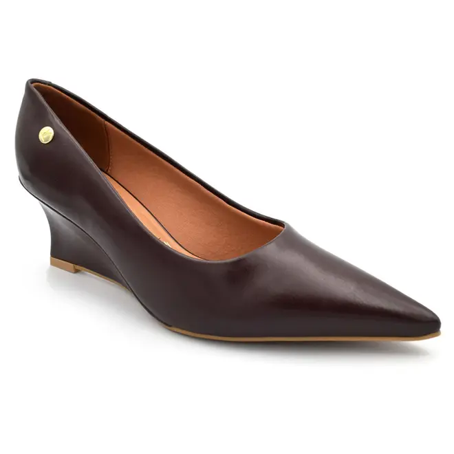 Scarpin Anabela Feminino Vizzano Marrom 1483.100.29918