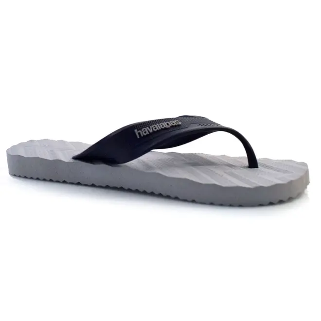 Chinelo Masculino Havaianas Track Waves Cinza 4149734