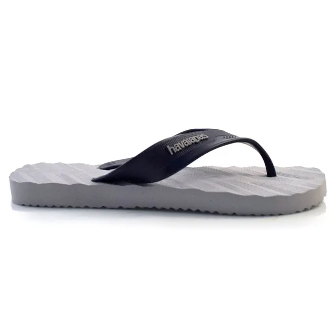 Chinelo Masculino Havaianas Track Waves Cinza 4149734