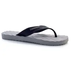 Chinelo Masculino Havaianas Track Waves Cinza 4149734