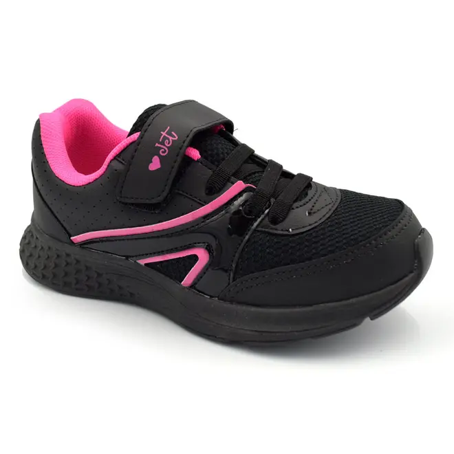 Tênis Infantil Jet Kids do 25 ao 34 Preto 62.121