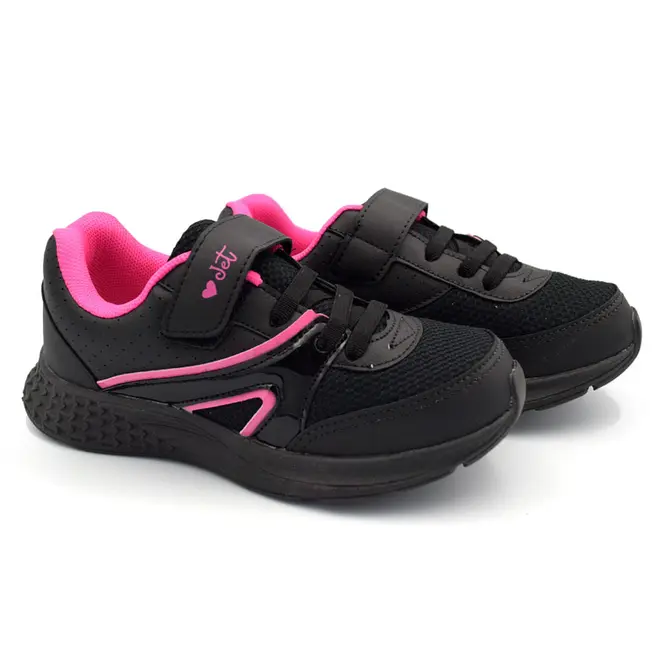 Tênis Infantil Jet Kids do 25 ao 34 Preto 62.121