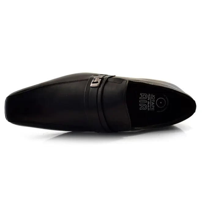 Sapato Social de Couro Jota Pe Air Vinitti Preto 77605