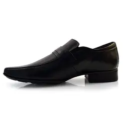Sapato Social de Couro Jota Pe Air Vinitti Preto 77605