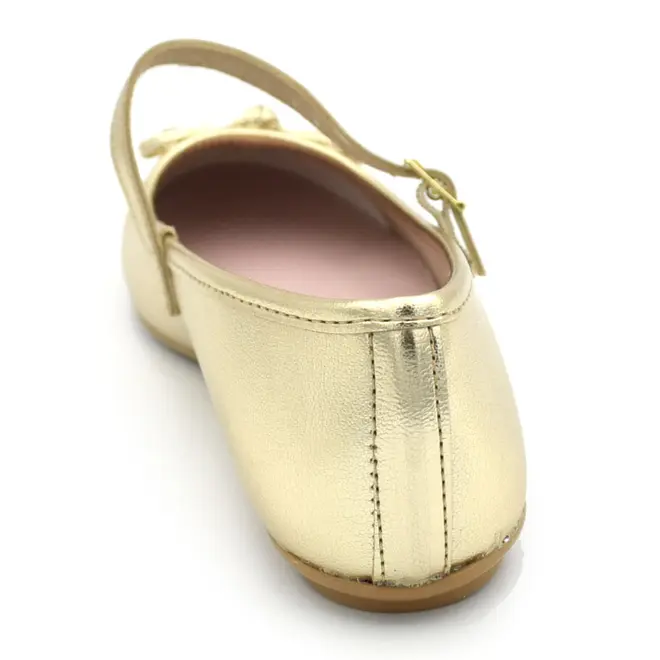 Sapatilha Boneca de Menina Molekinha do 26 ao 34 Dourado 2502.1009.30579