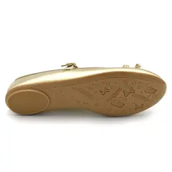 Sapatilha Boneca de Menina Molekinha do 26 ao 34 Dourado 2502.1009.30579