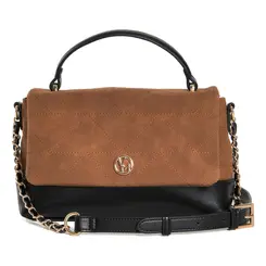 Bolsa Crossbody Média Feminina Via Marte Preto B1-333-01