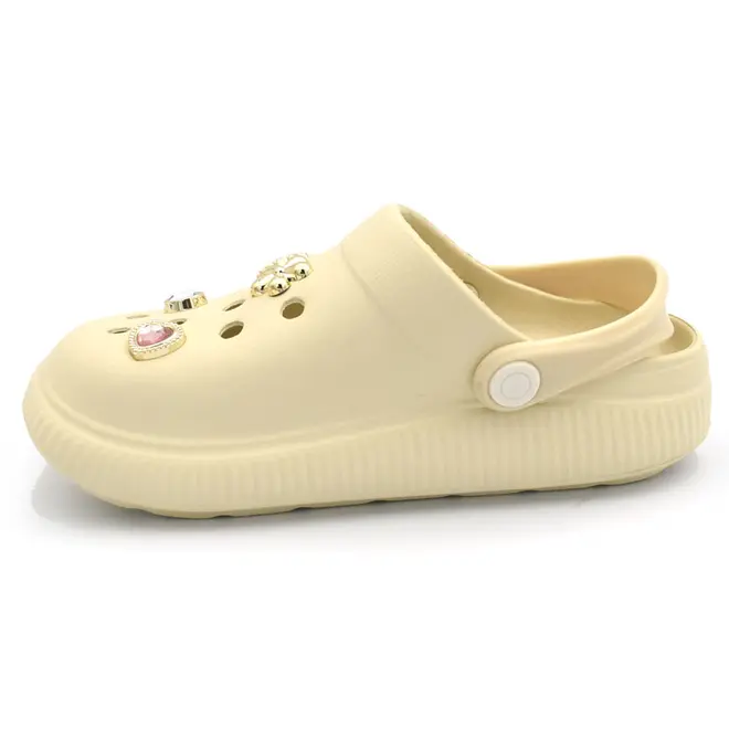 Papete Babuche Infantil de Menina Molekinha Creme 2591.103.30598
