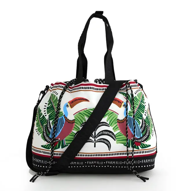 Bolsa Feminina Farm Tucanos Colorido 78331019