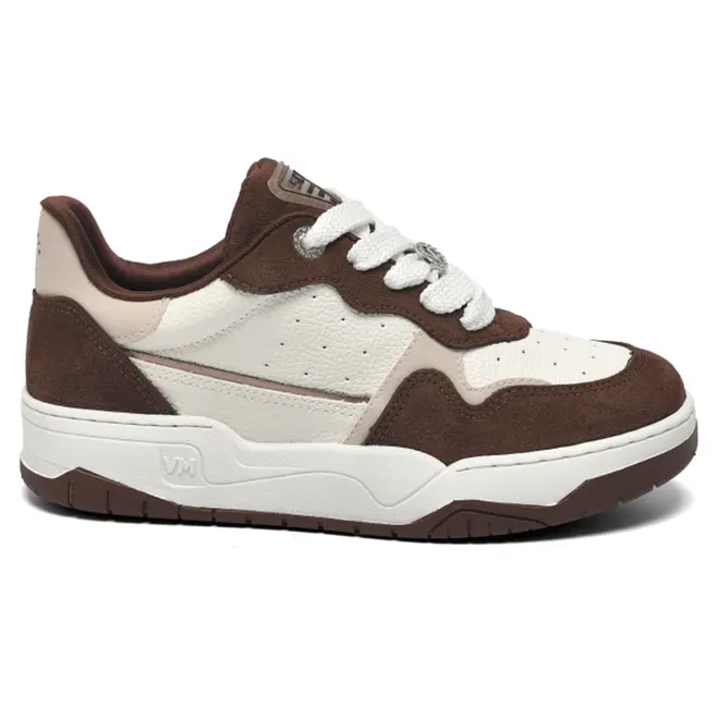 Tênis Casual Feminino Via Marte Marrom 276-012-13