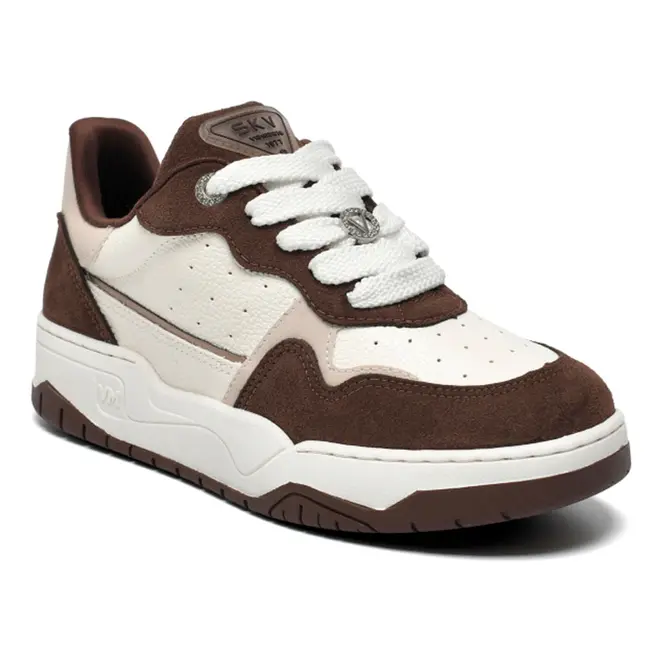Tênis Casual Feminino Via Marte Marrom 276-012-13