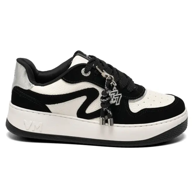 Tênis Casual Feminino Via Marte Preto 209-014-04